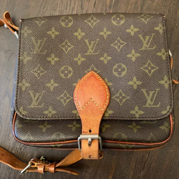 Louis Vuitton Brown and Tan Crossbody Bag - Picture 1 of 16